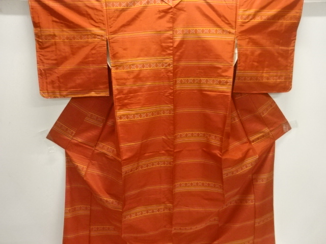 Japanese Kimono / Tsumugi Omeshi Silk